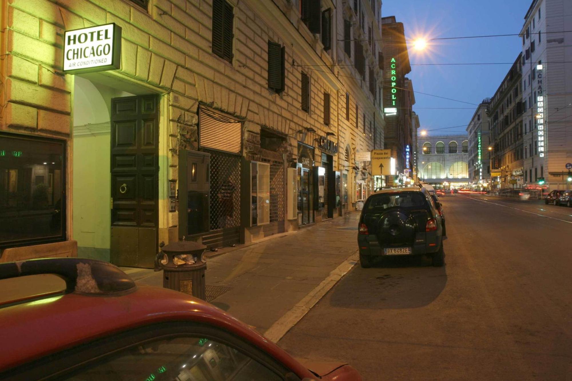 Hotel Chicago Rome Exterior photo